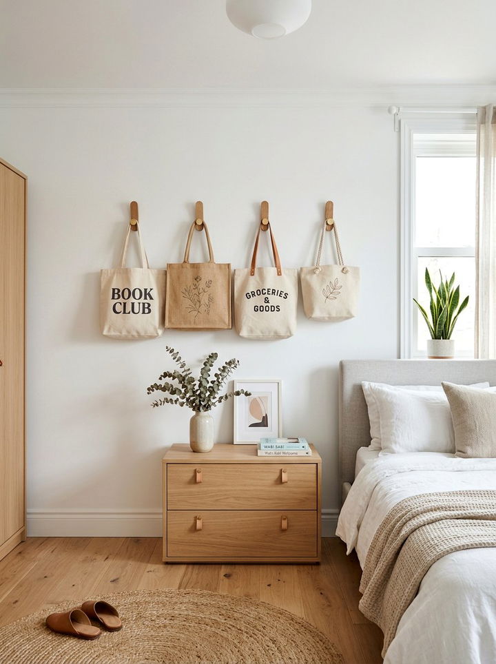 Canvas Tote Bag - 30 bedroom storage containers