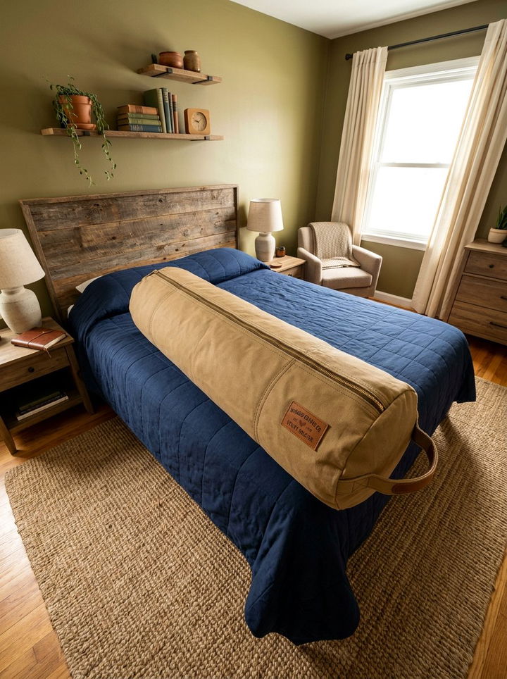 Canvas Utility Bolster - 30 bedroom bolster pillows