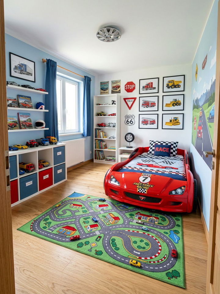 Car And Truck Bedroom - 30 preschooler bedroom ideas