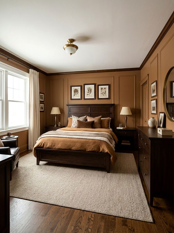 Caramel and brown bedroom - 30 caramel bedroom ideas
