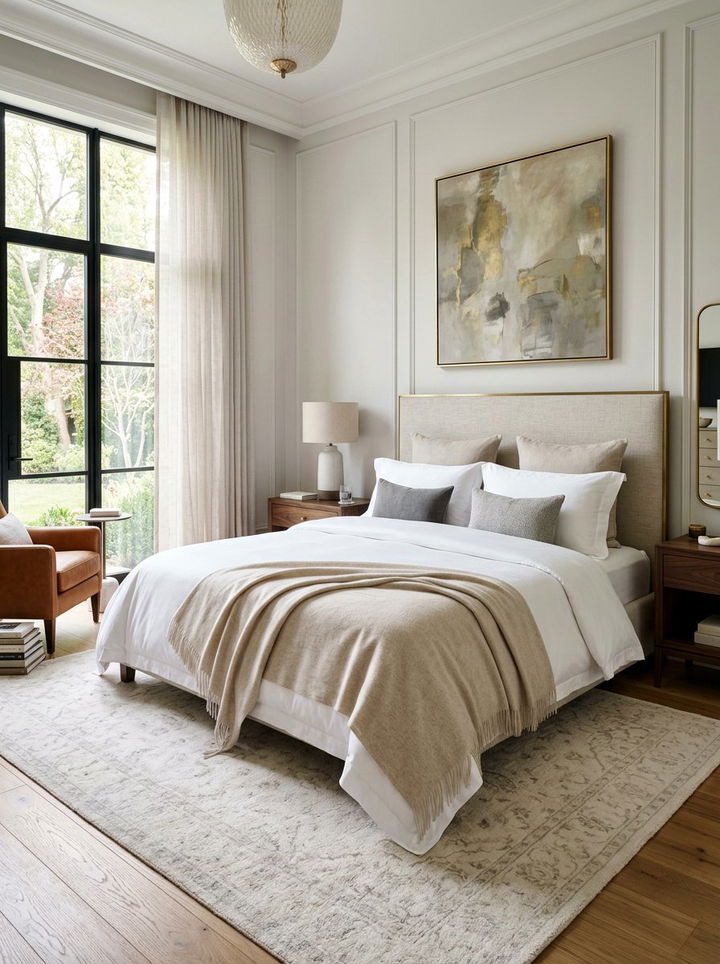Cashmere Bed Wrap - 30 bedroom texture layering ideas