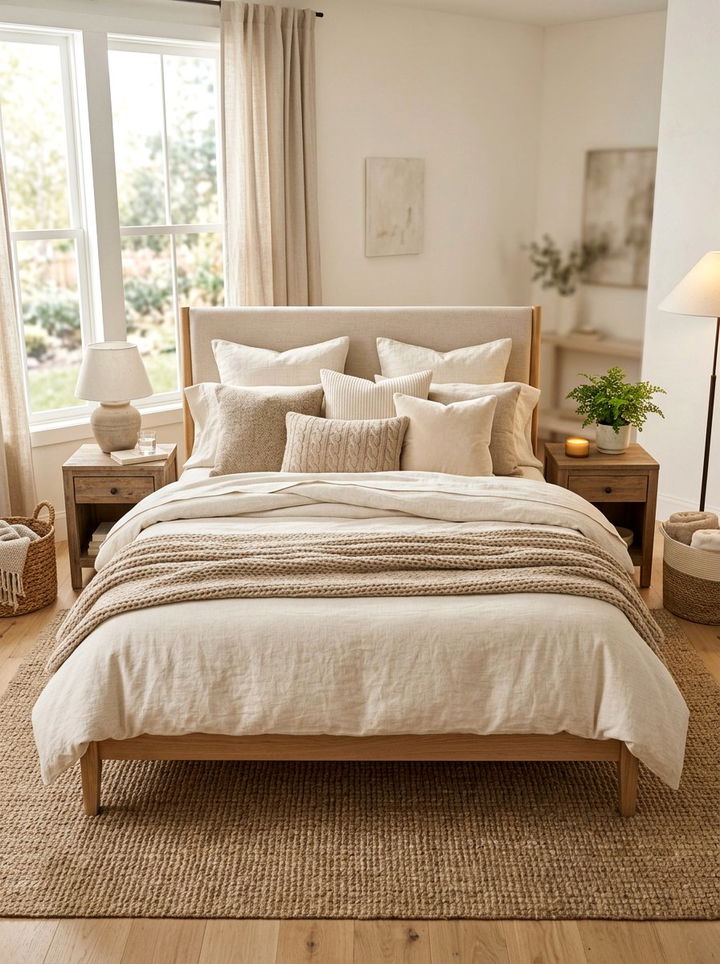 Cashmere Layered Bedding - 30 cashmere bedroom ideas