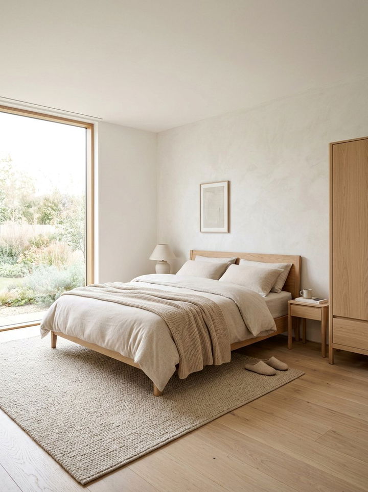 Cashmere Soft Minimalism - 30 cashmere bedroom ideas