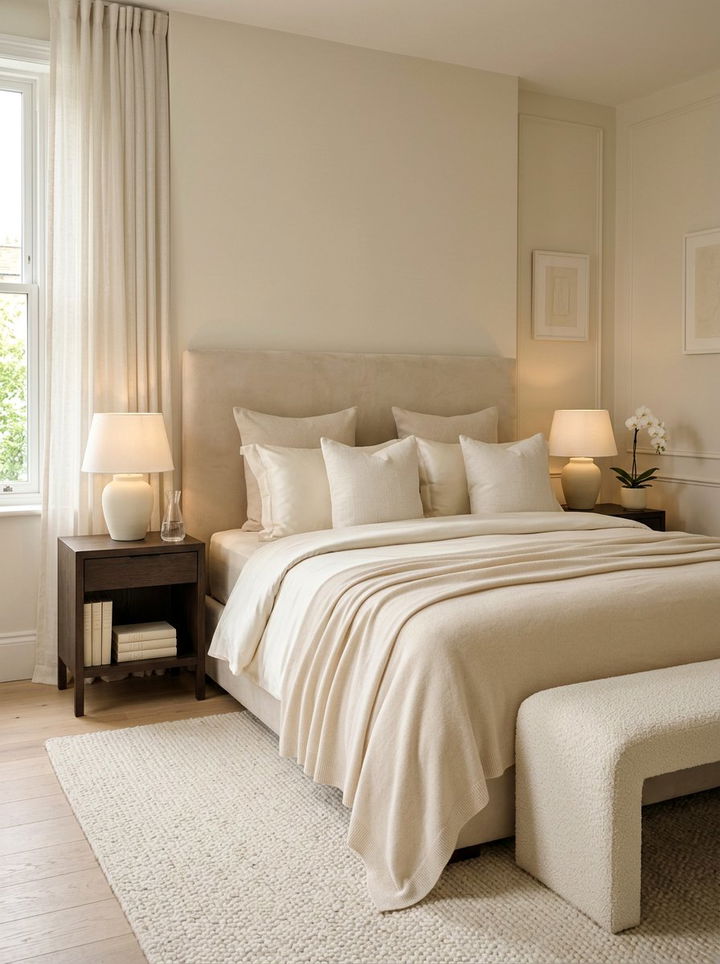 Cashmere Throw - 30 soft texture bedroom ideas