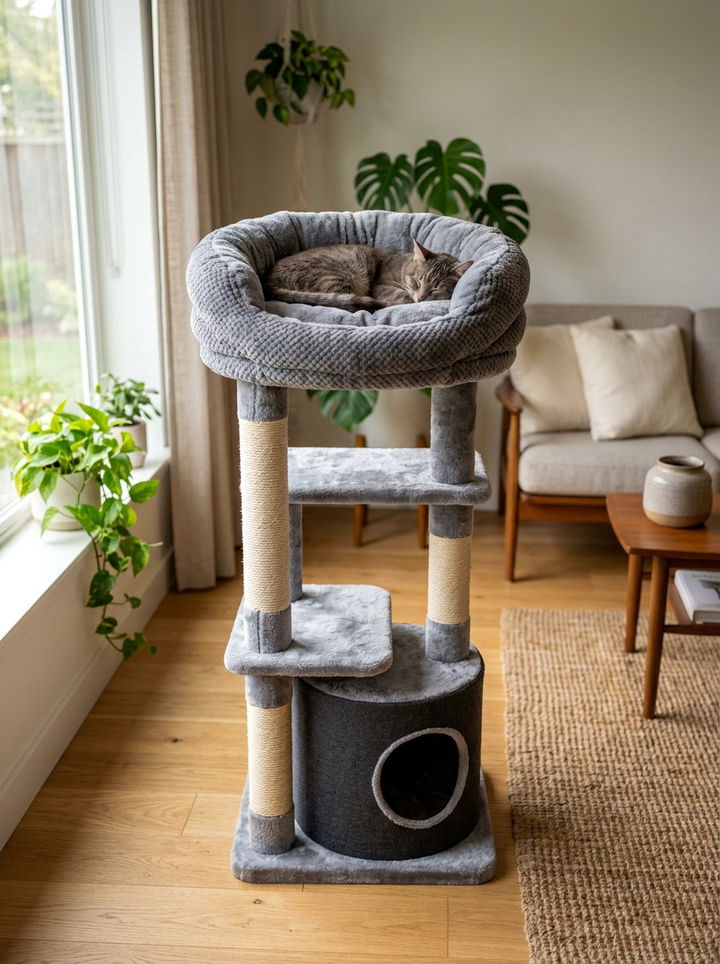 Cat Tree Bed - 30 cat tree bedroom ideas