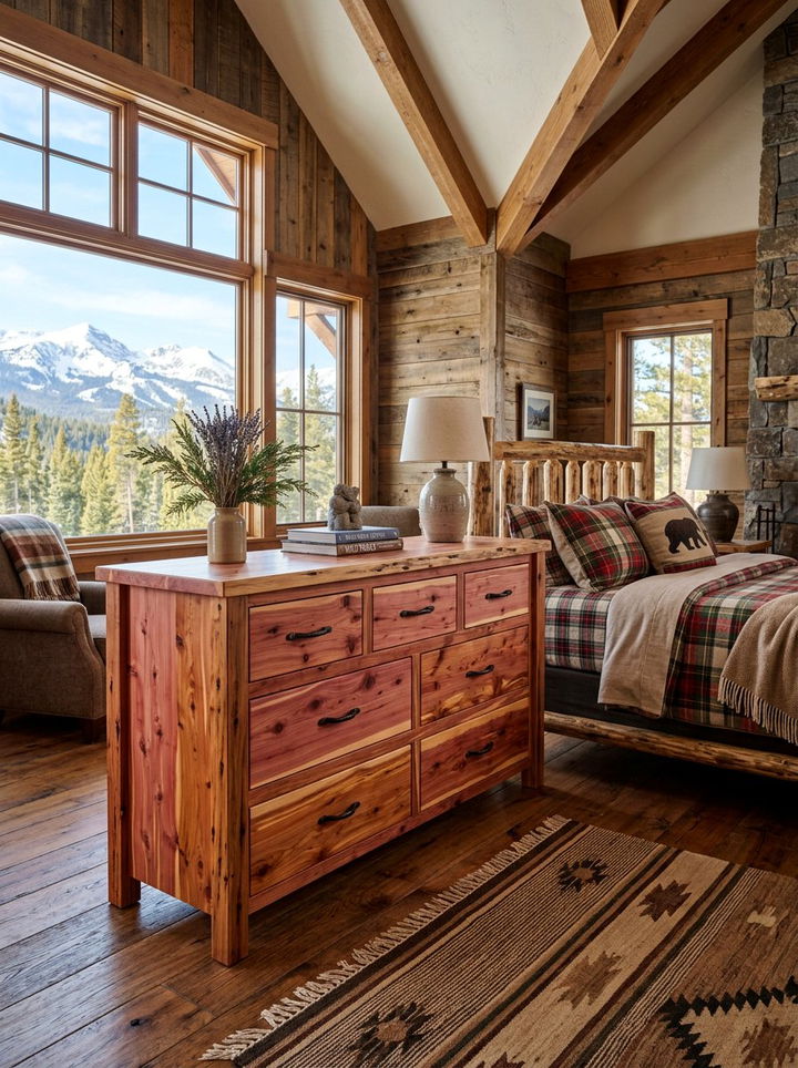 Cedar Wood Storage Dresser - 30 bedroom wood dressers