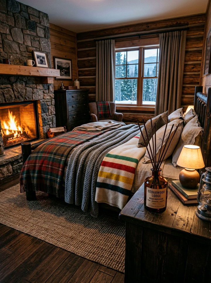 Cedarwood Bedroom Reed Diffuser - 30 bedroom reed diffusers