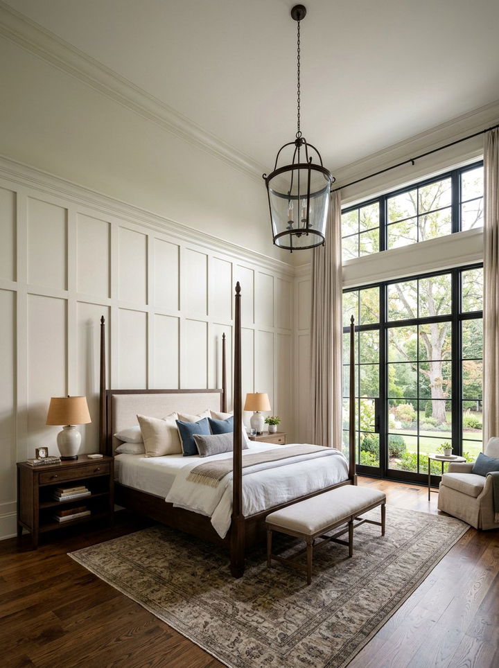 Ceiling Height Board And Batten - 30 bedroom board and batten ideas