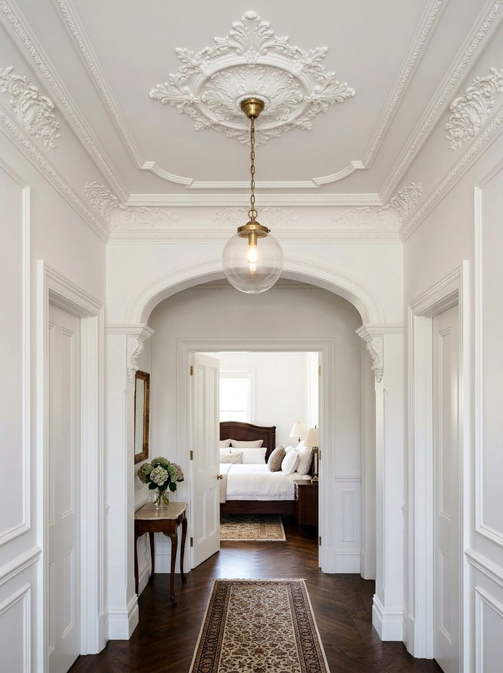 Ceiling Molding - 30 bedroom entryway ideas