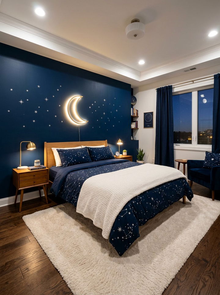 Celestial Night Room - 30 elementary age bedroom ideas