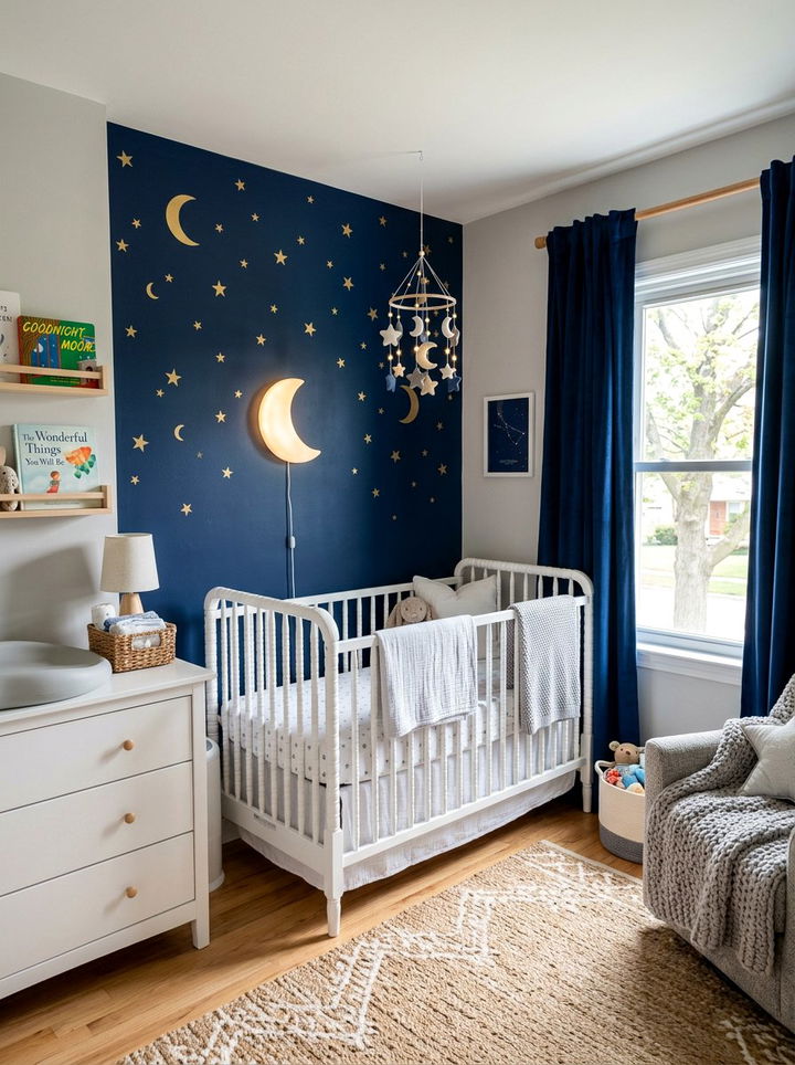 Celestial Nursery - 30 infant bedroom ideas