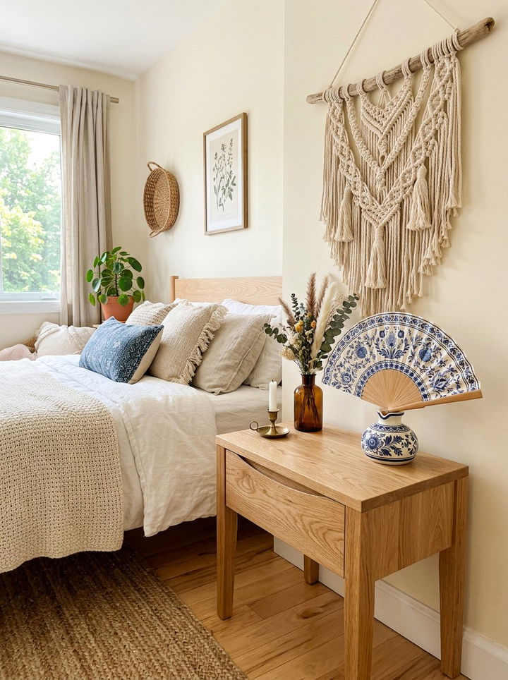 Ceramic Base Decorative Fan - 30 bedroom desk fans