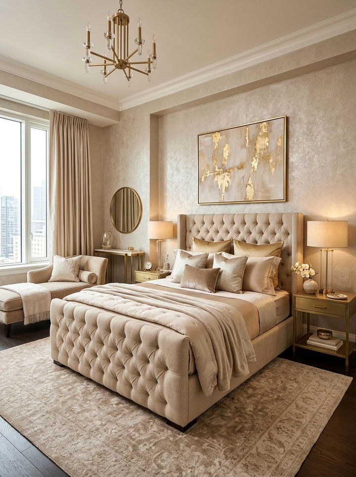Champagne Colored Bedroom - 30 soft neutral bedroom ideas