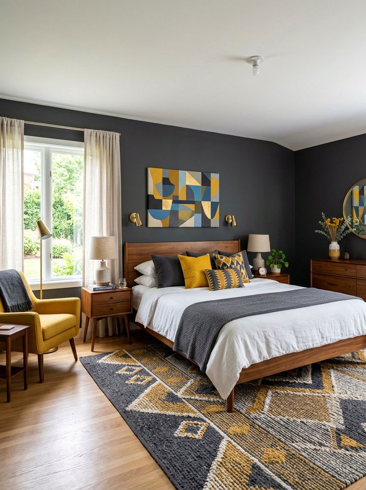 30 Sophisticated Charcoal Bedroom Ideas for a Sleek Space