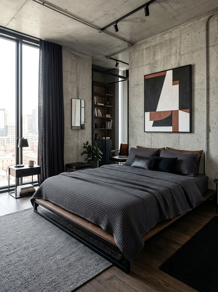 Charcoal gray waffle weave - 30 bedroom cotton blankets