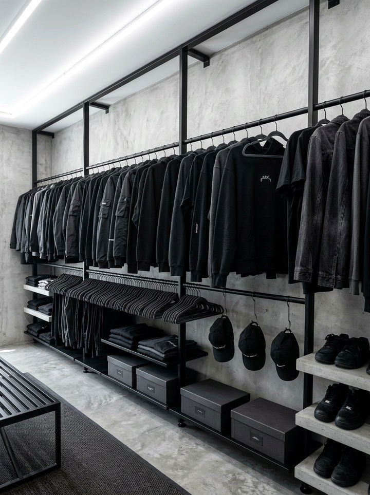 Charcoal velvet hanger closet organization - 30 bedroom velvet hangers