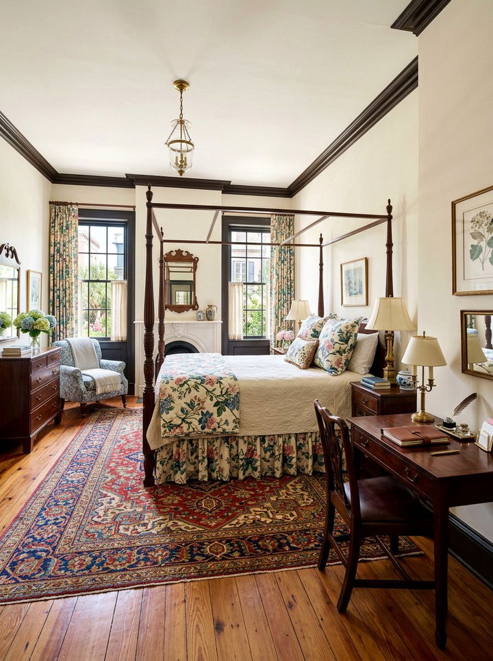 Charleston style bedroom - 30 Southern bedroom ideas