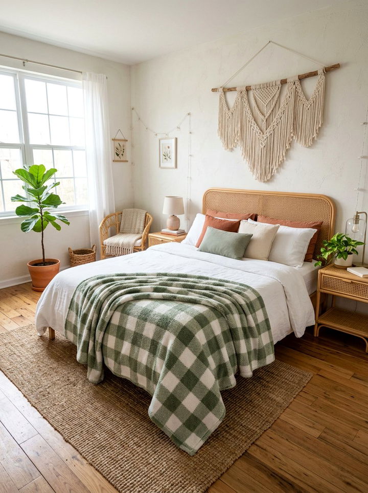 Checkered Pattern Fleece Blanket - 30 bedroom fleece blankets