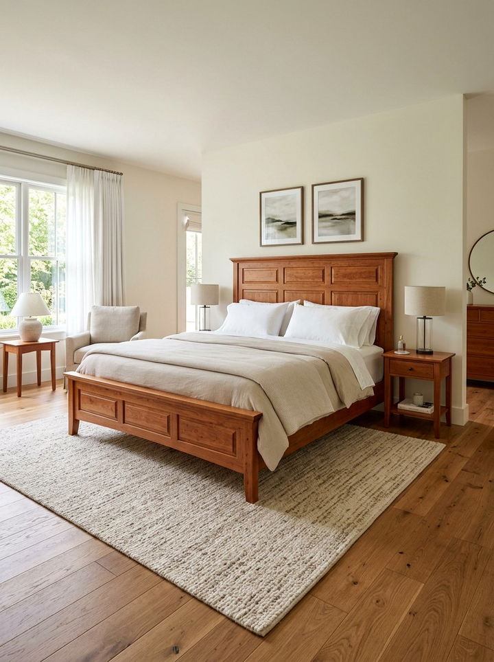 Cherry Wood Bed Frame - 30 bedroom cherry furniture ideas
