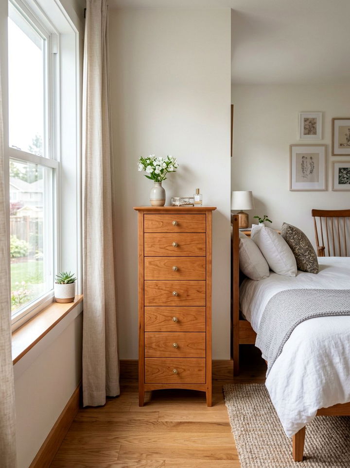 Cherry Wood Lingerie Chest - 30 bedroom cherry furniture ideas