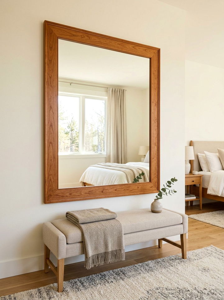 Cherry Wood Mirror - 30 bedroom cherry furniture ideas