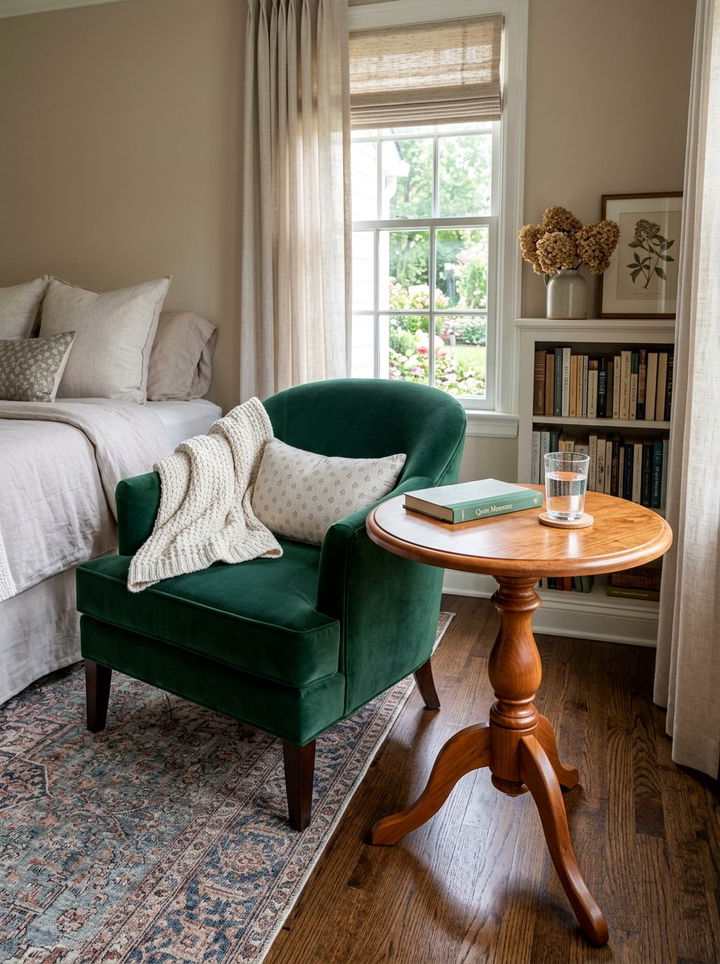 Cherry Wood Side Table - 30 bedroom cherry furniture ideas