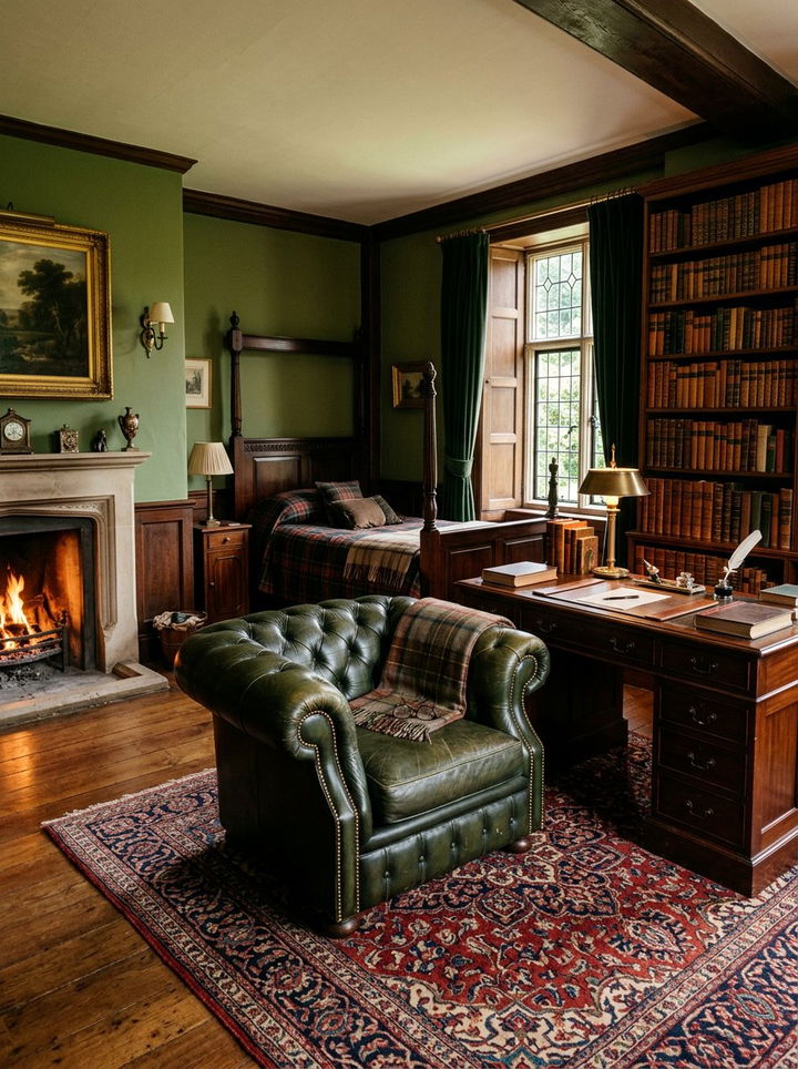 Chesterfield Chair - 30 bedroom reading chairs