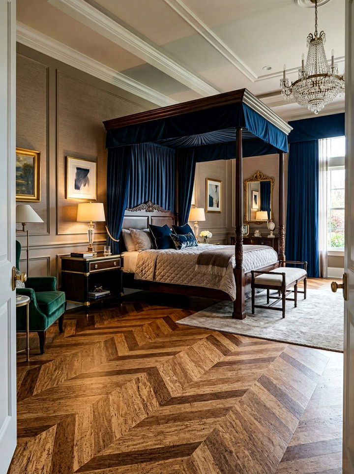 30 Cozy Bedroom Cork Flooring Ideas for a Natural Look