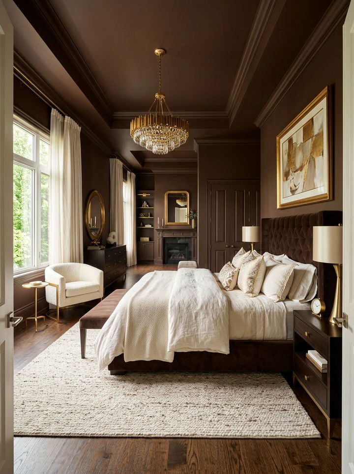Chocolate Brown Bedroom Paint - 30 bedroom paint colors