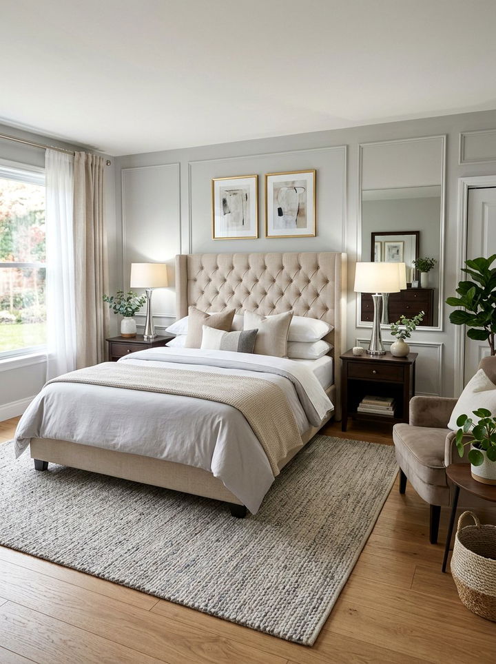 30 Chrome Accent Bedroom Ideas for a Modern Luxe Style