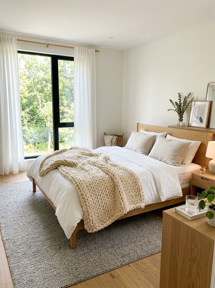 Chunky Knit Blanket - 30 bedroom blankets