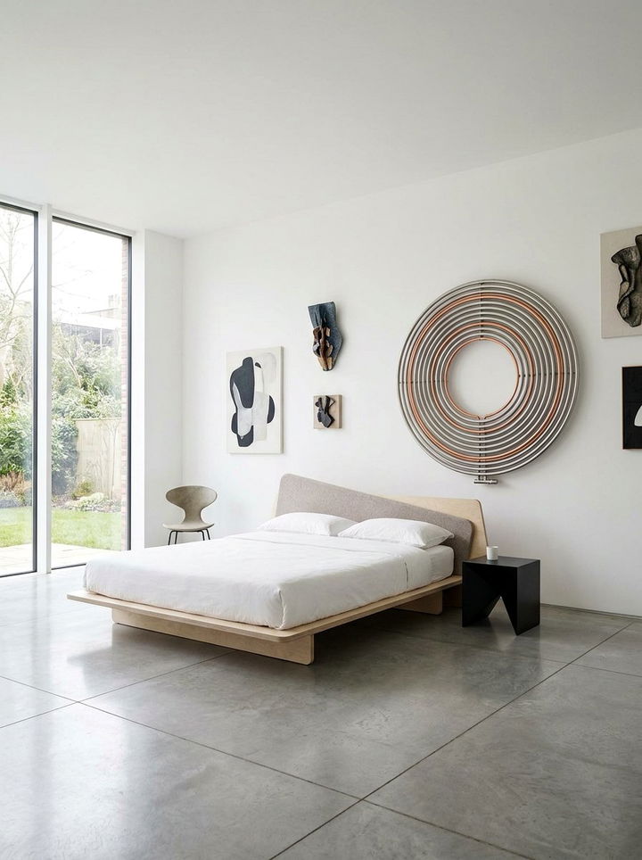 Circular Ring Wall Radiator - 30 bedroom radiators