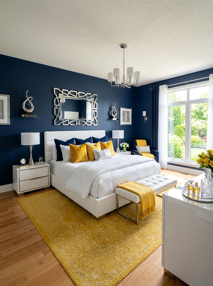 Citrine Yellow Bedroom - 30 jewel tone bedroom ideas