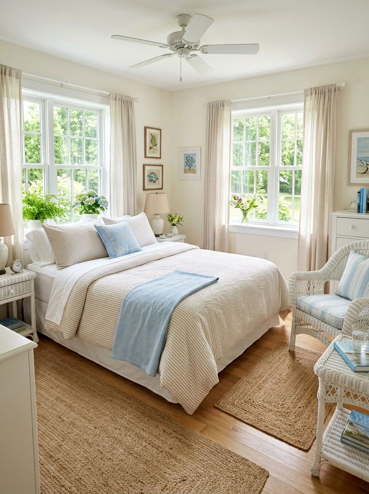 Classic Beige Seersucker Duvet Cover - 30 bedroom duvet covers