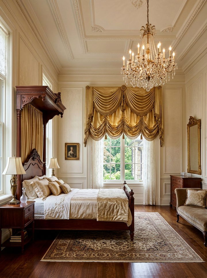 Classical Balloon Valance - 30 bedroom window valances