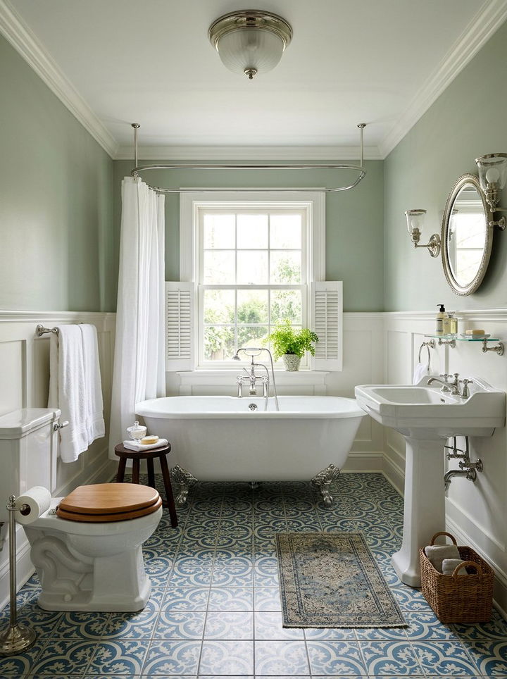 Clawfoot tub bathroom remodel - 30 bedroom to bathroom conversion ideas