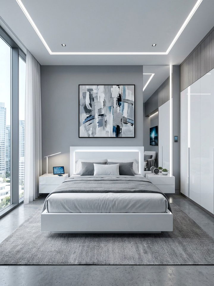 Clean Contemporary Bedroom - 30 young adult bedroom ideas