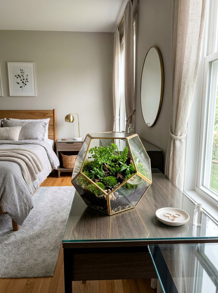 Clear Glass Terrarium - 30 bedroom planters