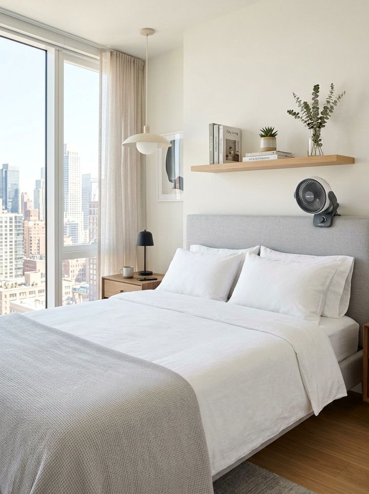 Clip On Bed Frame Fan - 30 bedroom desk fans