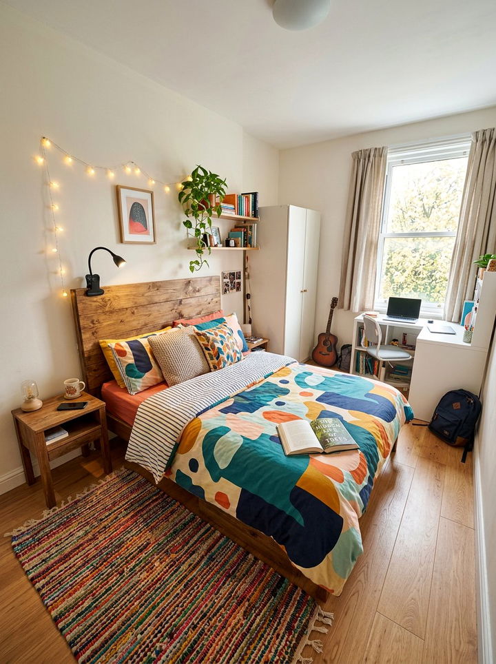 Clip on reading light - 30 bedroom task lighting ideas