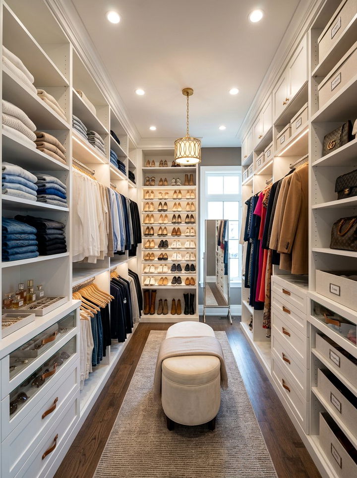 Closet Organizer - 30 bedroom improvement ideas