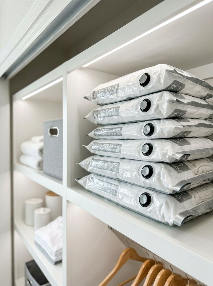 Closet Shelf Vacuum Bag - 30 bedroom vacuum storage bags