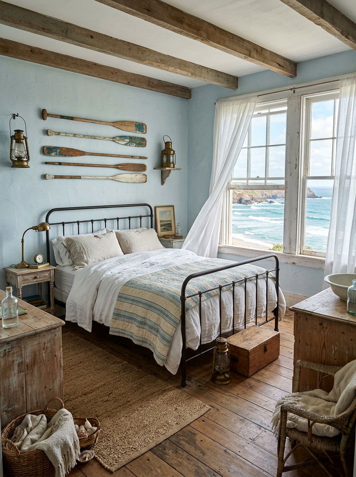 Coastal Antique Bedroom - 30 antique bedroom ideas