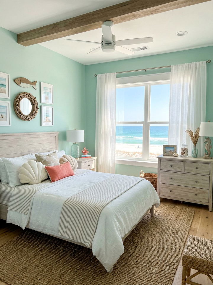 Coastal Beach Girl Bedroom - 30 girls bedroom ideas