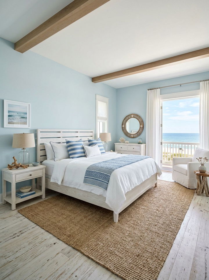 Coastal Bedroom - 30 bedroom aesthetic ideas