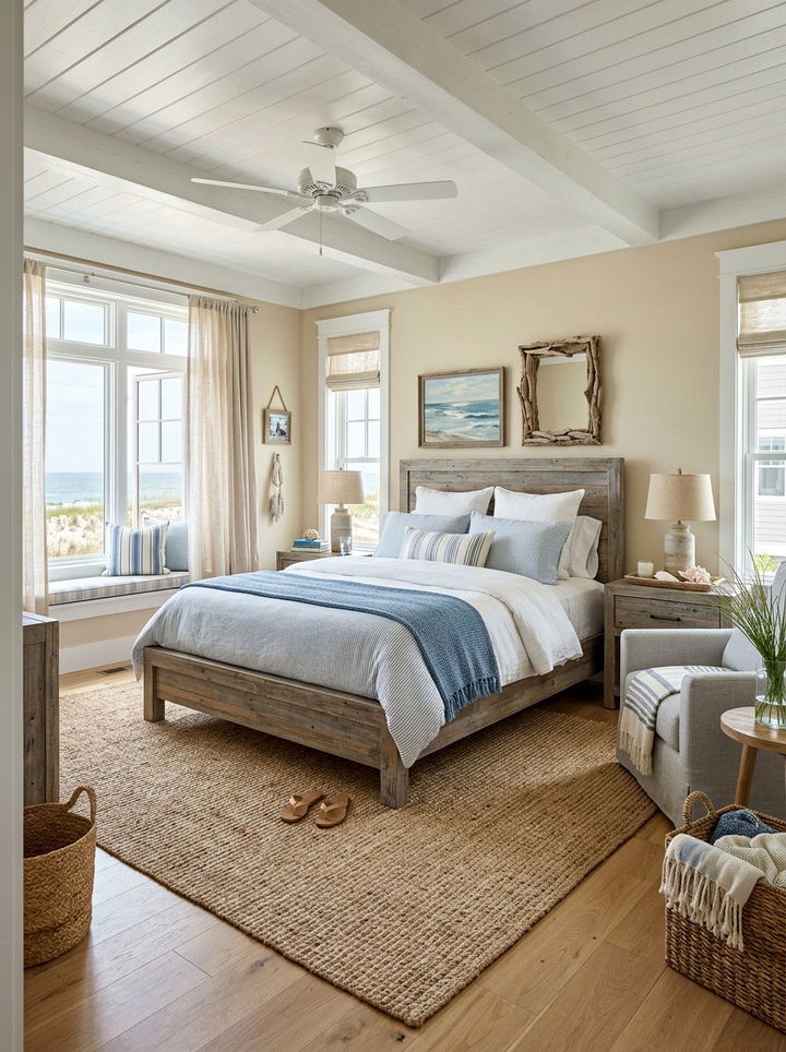 Coastal Bedroom - 30 retreat bedroom ideas
