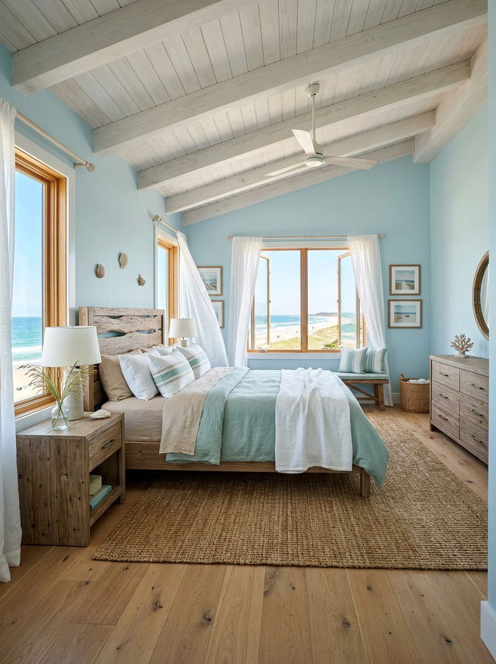 Coastal Bedroom - 30 sanctuary bedroom ideas
