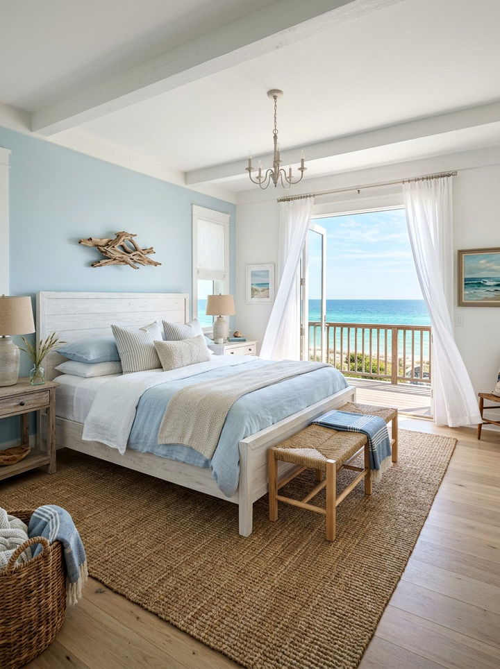 Coastal Bedroom - 30 bedroom decor ideas