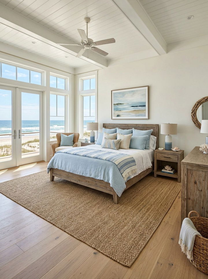 Coastal Bedroom - 30 show home bedroom ideas
