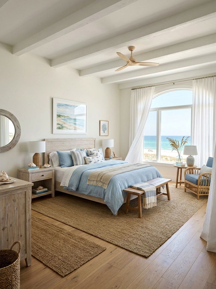 Coastal Bedroom Vibe - 30 new build bedroom ideas